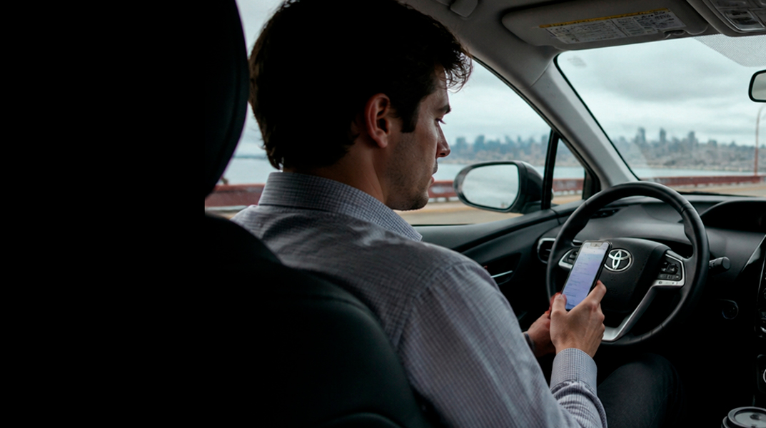 Factores de riesgo en la conducción distracciones al volante